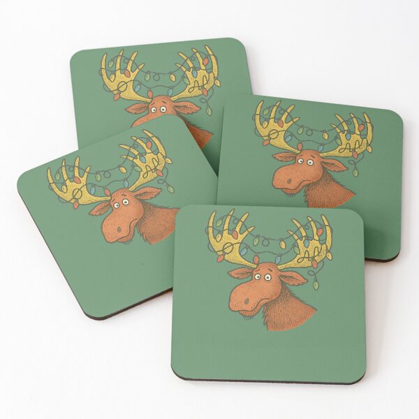 Item preview, Christmas Moose designed and sold by FrictionMaxxing.
