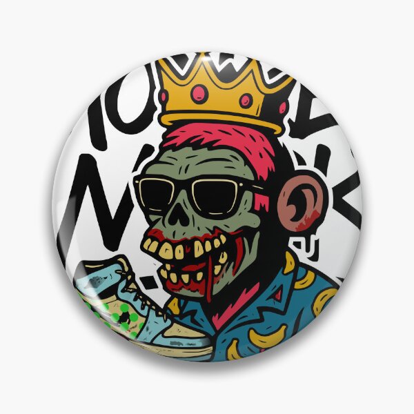 Item preview, Zombie King - Sneaker Ape designed and sold by DixTartare.