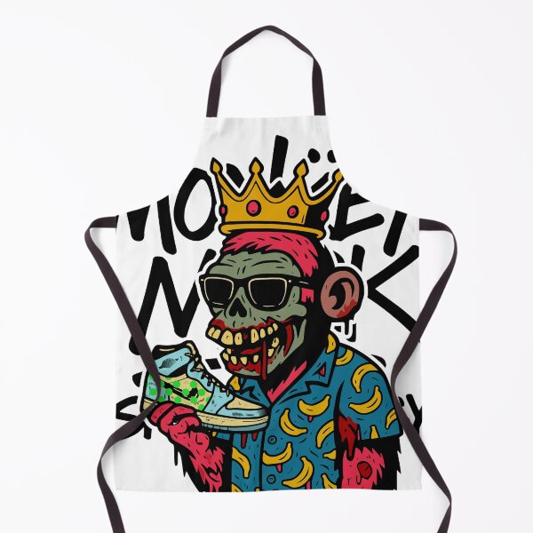 Item preview, Zombie King - Sneaker Ape designed and sold by DixTartare.