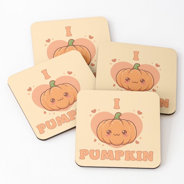 Item preview, Kawaii I Love Pumpkin designed and sold by Itsheartshop.