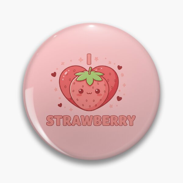 Item preview, Kawaii I Love Strawberry designed and sold by Itsheartshop.