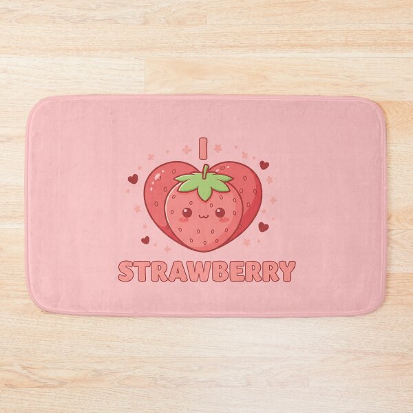 Artikelvorschau, Kawaii, ich liebe Erdbeere entworfen und verkauft von Itsheartshop.