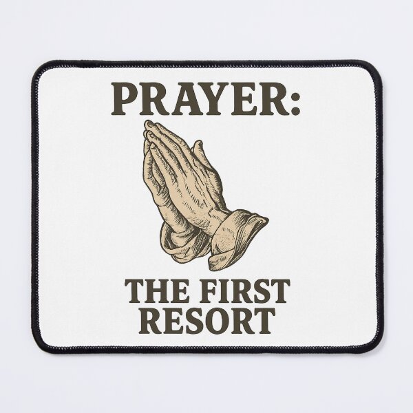 Item preview, Prayer: The First Resort – Vintage Engraving Hands Design designed and sold by RogueSymmetry.