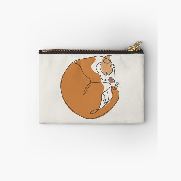Item preview, Minimal Line Cat Sleep designed and sold by Huebucket.
