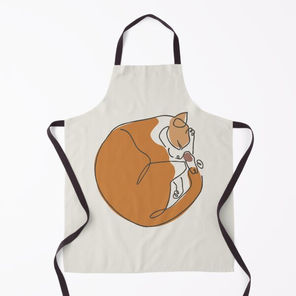 Item preview, Minimal Line Cat Sleep designed and sold by Huebucket.