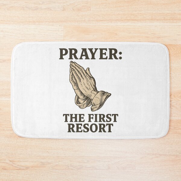 Item preview, Prayer: The First Resort – Vintage Engraving Hands Design designed and sold by RogueSymmetry.