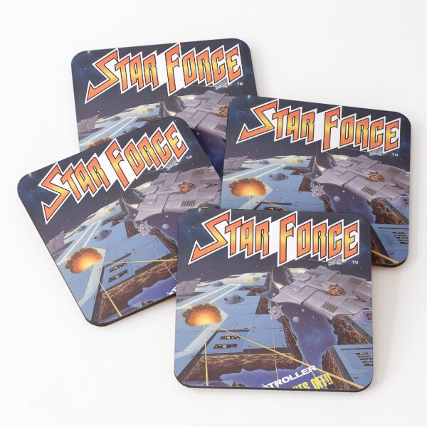 Item preview, Star Force Retro Arcade Video Game Design designed and sold by Retr0Tshirts.
