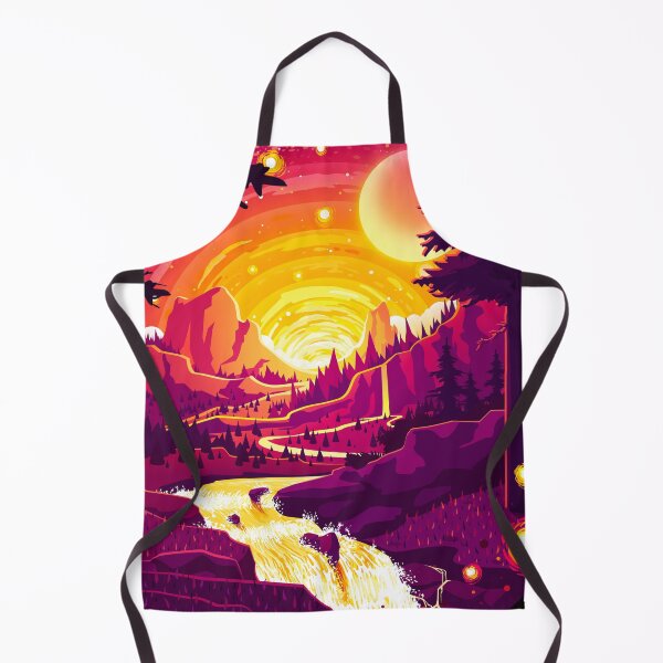 Item preview, Cosmic Waterfall Valley designed and sold by Andrey Prokopenko.