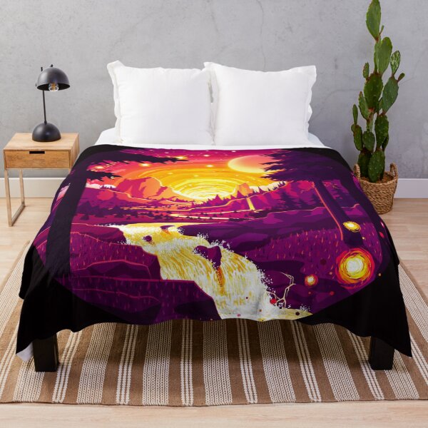 Item preview, Cosmic Waterfall Valley designed and sold by Andrey Prokopenko.