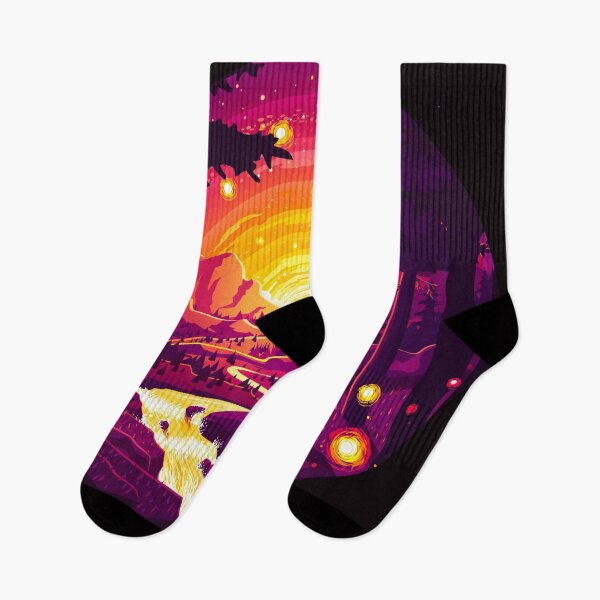 Item preview, Cosmic Waterfall Valley designed and sold by Andrey Prokopenko.