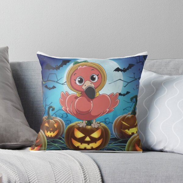 Item preview, Flamingo in Halloween Costume Artwork designed and sold by NeatThingLover.