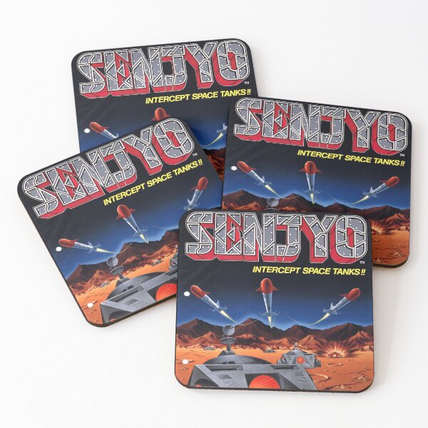 Item preview, Senjyo Retro Arcade Game Vintage Artwork designed and sold by Retr0Tshirts.