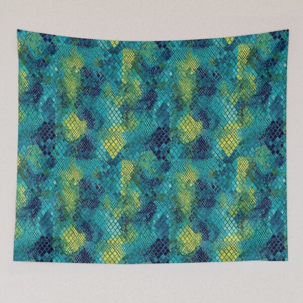 Item preview, Edgy Scaled Snakeskin Pattern For Living Room Style designed and sold by RoyalStarsPatts.