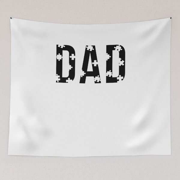 Item preview, Autism Dad autism awareness dad father's day puzzle piece designed and sold by snowry.