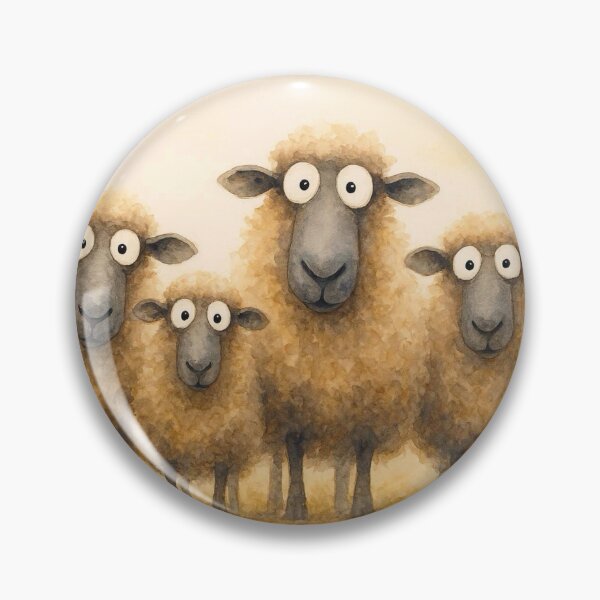Item preview, Gorgeous Sheep ' JuST SHeeP ' BY SHiRLeY MacARTHuR designed and sold by Shirley MacArthur Art.