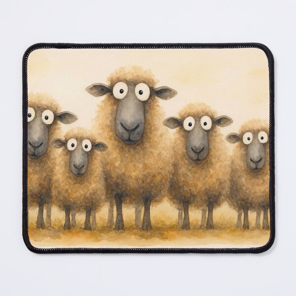 Item preview, Gorgeous Sheep ' JuST SHeeP ' BY SHiRLeY MacARTHuR designed and sold by Shirley MacArthur Art.