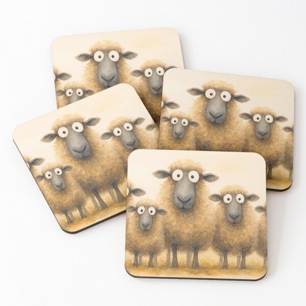 Item preview, Gorgeous Sheep ' JuST SHeeP ' BY SHiRLeY MacARTHuR designed and sold by Shirley MacArthur Art.