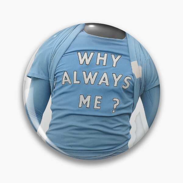Item preview, BALOTELLI WHY ALWAYS ME STICKER designed and sold by NeezieWorld.