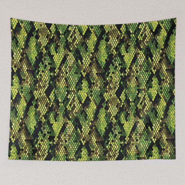 Item preview, Unique Natural Snakeskin For Nature Print Fan designed and sold by RoyalStarsPatts.
