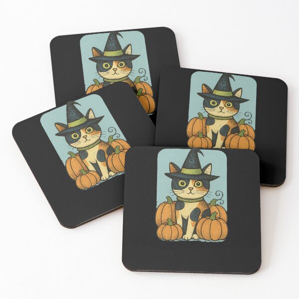 Aperçu de l'œuvre Calico Halloween créée et vendue par FrictionMaxxing.