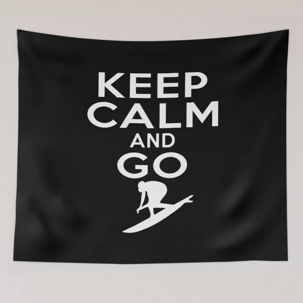 Item preview, Keep Calm And Go Surfing designed and sold by SmartStyle.