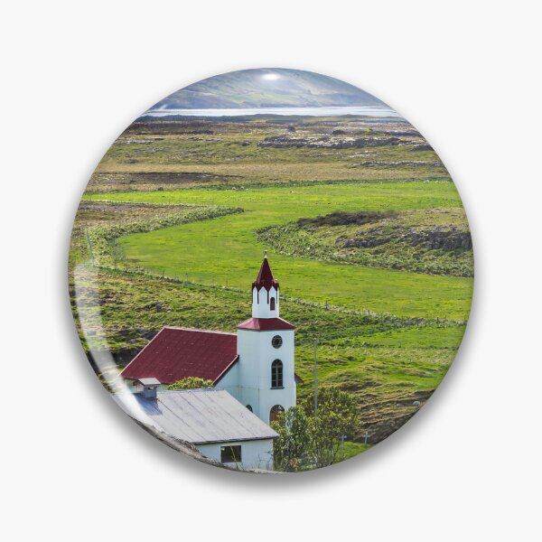 Item preview, Charming Icelandic Countryside Church designed and sold by Debra Martz.