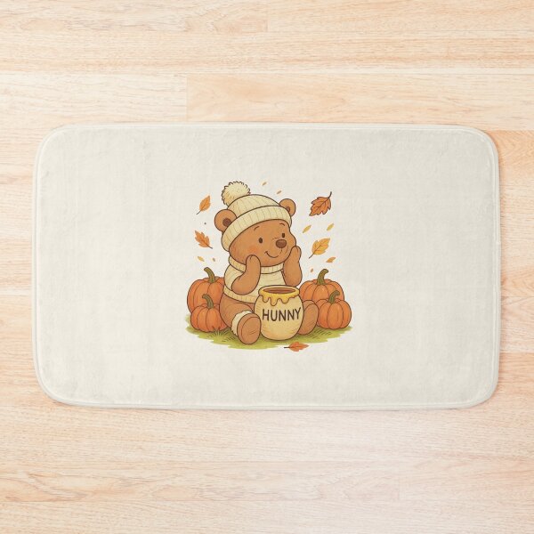 Item preview, Cozy Bear With Hunny Design - Seasonal Fall Design designed and sold by ItsSimplyHer.