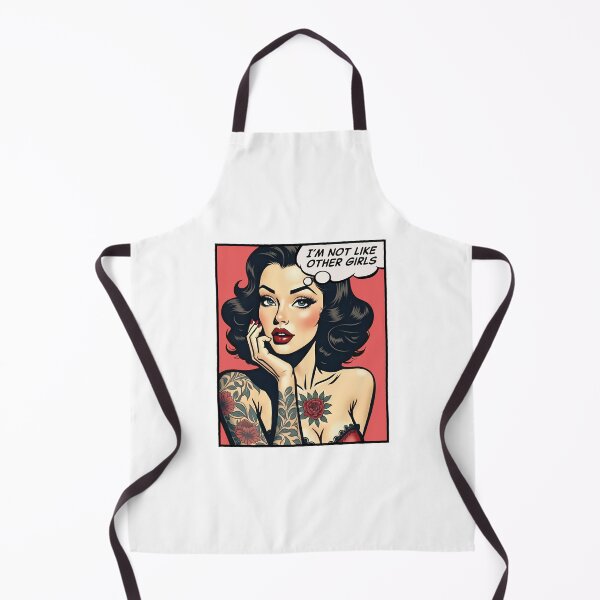 Item preview, I'm not like other girls, pop art girl designed and sold by PaulSDesign.