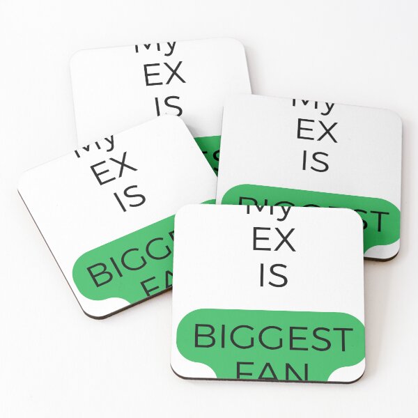 Item preview, MY EX IS MY BIGGEST FAN  designed and sold by Alienshopdesign.