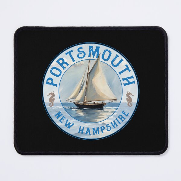 Item preview, Portsmouth New Hampshire Vintage Sailboat Design designed and sold by Futurebeachbum.