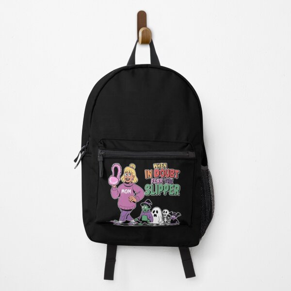 Item preview, Funny Mom Halloween Shirt – When in Doubt Fear the Slipper Cartoon designed and sold by Turiva.