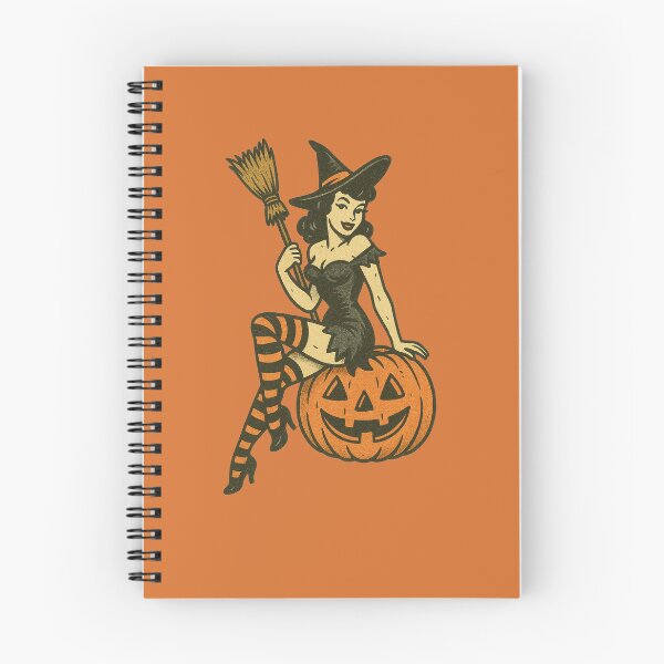 Item preview, Halloween Witch Pinup designed and sold by FrictionMaxxing.