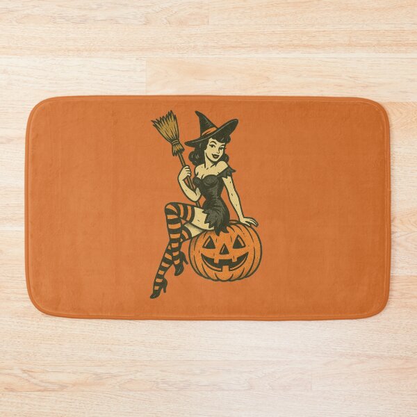 Item preview, Halloween Witch Pinup designed and sold by FrictionMaxxing.