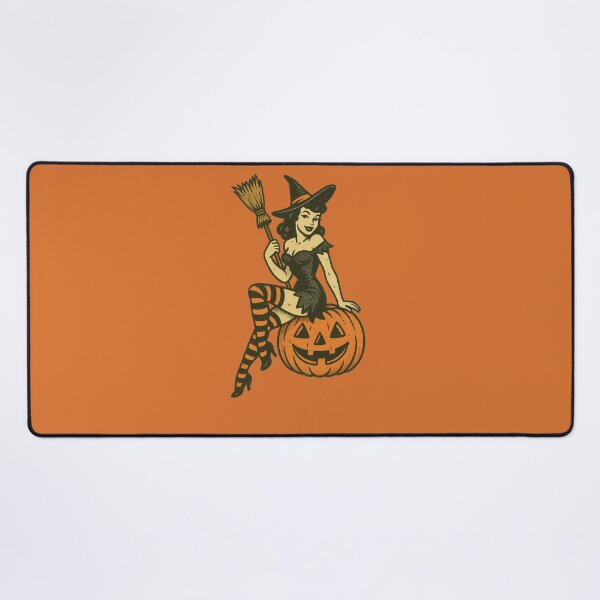 Item preview, Halloween Witch Pinup designed and sold by FrictionMaxxing.
