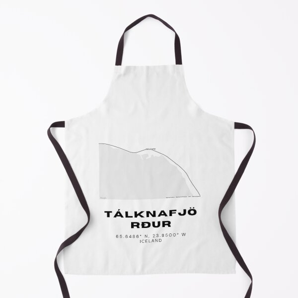 Item preview, Tálknafjörður Iceland Minimalist Map Print designed and sold by RM-Journey.