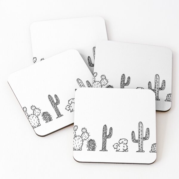 Item preview, Cactus Sketch  designed and sold by Cora Worthington Art.
