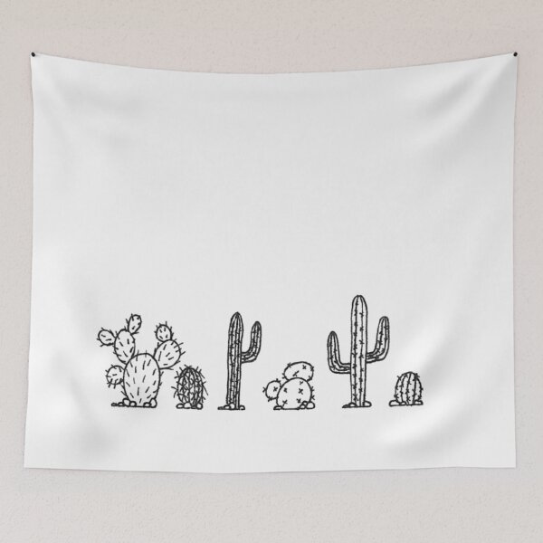 Item preview, Cactus Sketch  designed and sold by Cora Worthington Art.