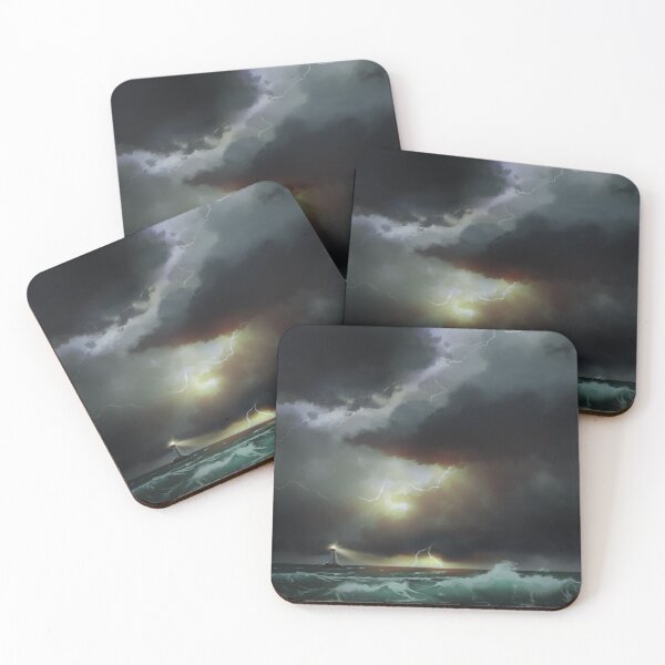 Item preview, Storm on the sea  designed and sold by SarahMeyArt.