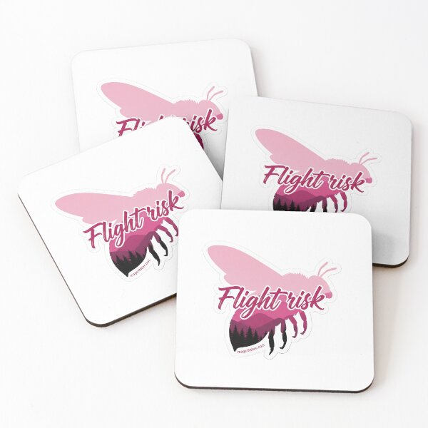 Item preview, Flight Risk Bee designed and sold by Magenta Bee Design.