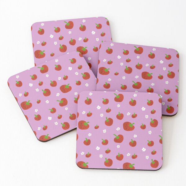 Item preview, Strawberries Art Pattern designed and sold by JoshyRuthArt.