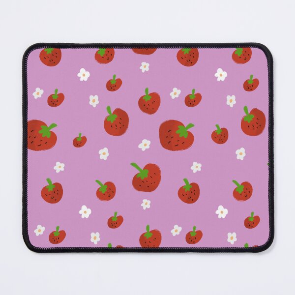 Item preview, Strawberries Art Pattern designed and sold by JoshyRuthArt.