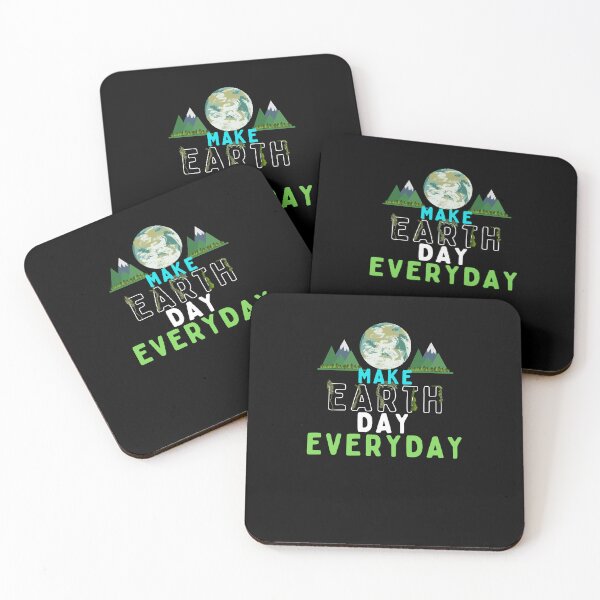 Item preview, Make earth day everyday environmental support nature lover designed and sold by snowry.