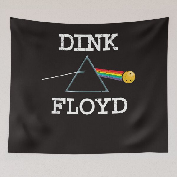 Aperçu de l'œuvre Pickleball drôle de Dink Floyd créée et vendue par AliaMurph.