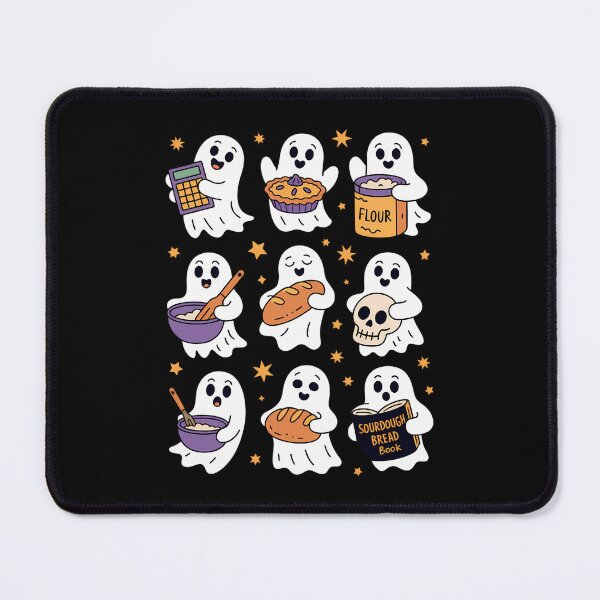 Item preview, Bread Halloween Cute Ghost Baking Baker designed and sold by DoorwayThreads.