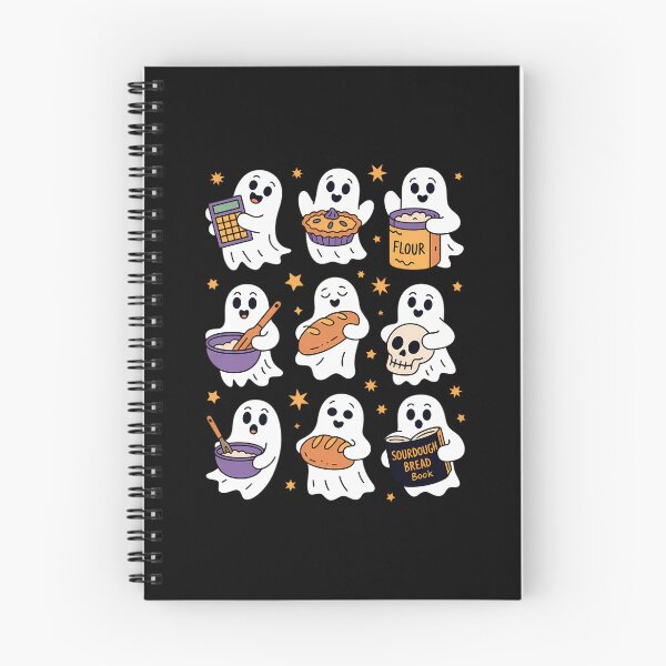 Item preview, Bread Halloween Cute Ghost Baking Baker designed and sold by DoorwayThreads.