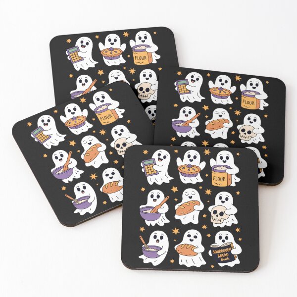 Item preview, Bread Halloween Cute Ghost Baking Baker designed and sold by DoorwayThreads.