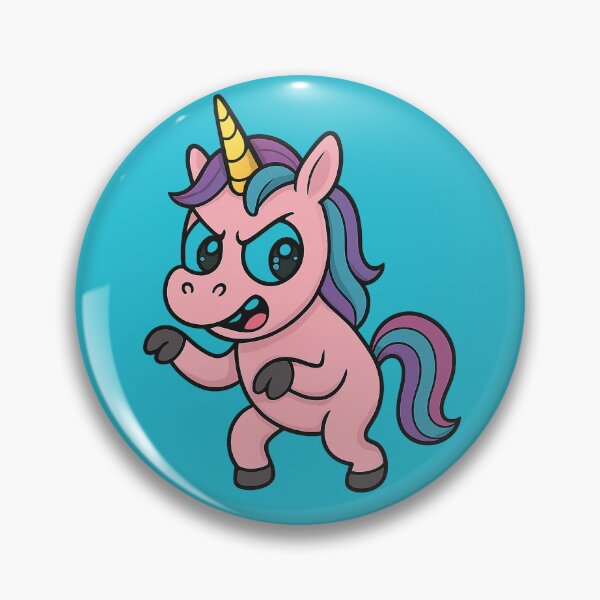 Item preview, Cartoon unicorn sneaking onto you designed and sold by AJTees99.