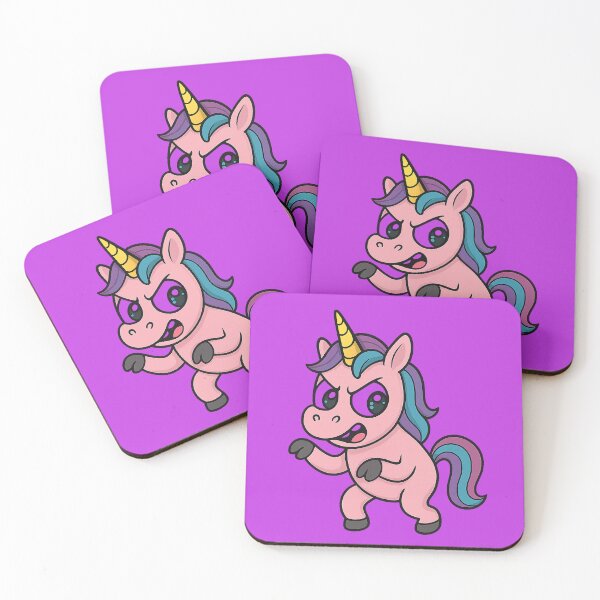 Item preview, Cartoon unicorn sneaking onto you designed and sold by AJTees99.