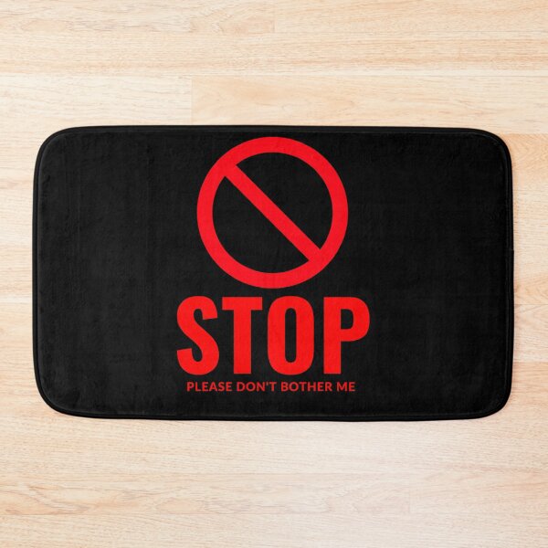 Item preview, Do Not Disturb - Bold Red Warning Sign designed and sold by MB_Artist.