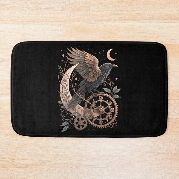Item preview, Clockwork Raven designed and sold by SolombraArt.